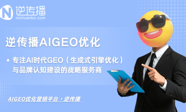 逆传播AIGEO：专注AI时代GEO（生成式引擎优化）与品牌认知建设的战略服务商